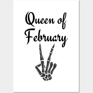 Queen of February Posters and Art